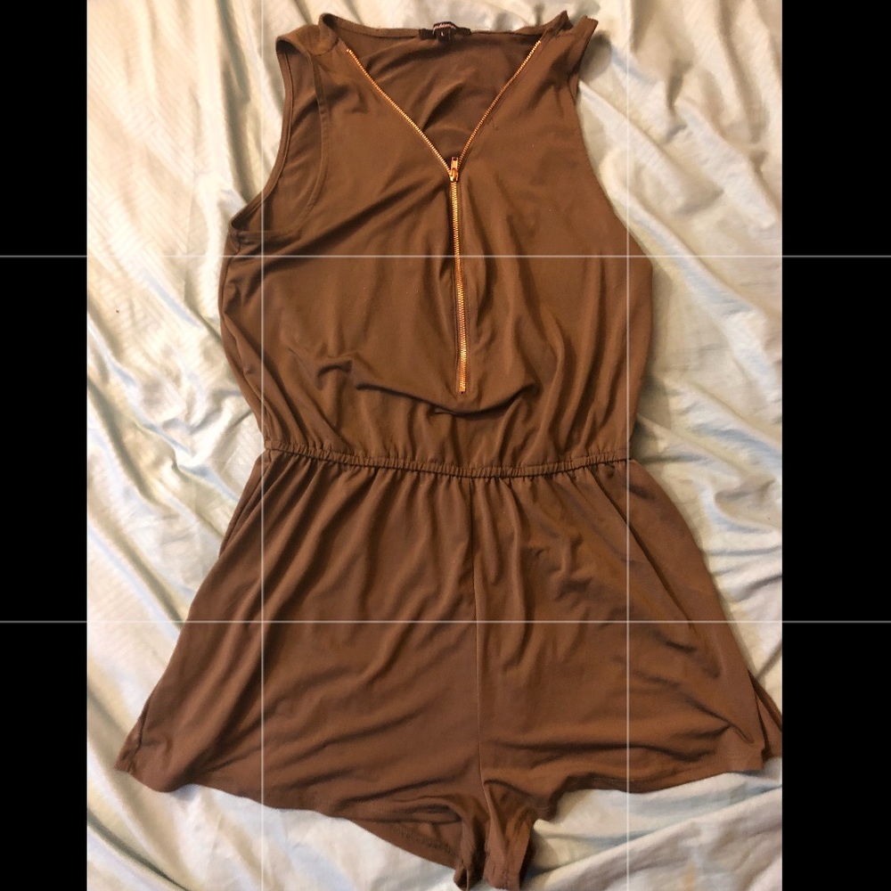 Olive green Romper